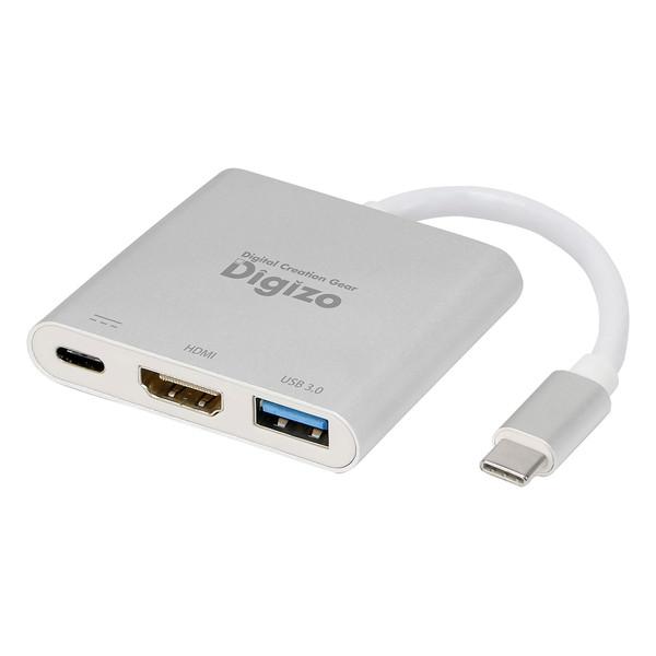 princeton PUD-PDC1H ホワイト Digizo USB Type-C HDMI変換ア...