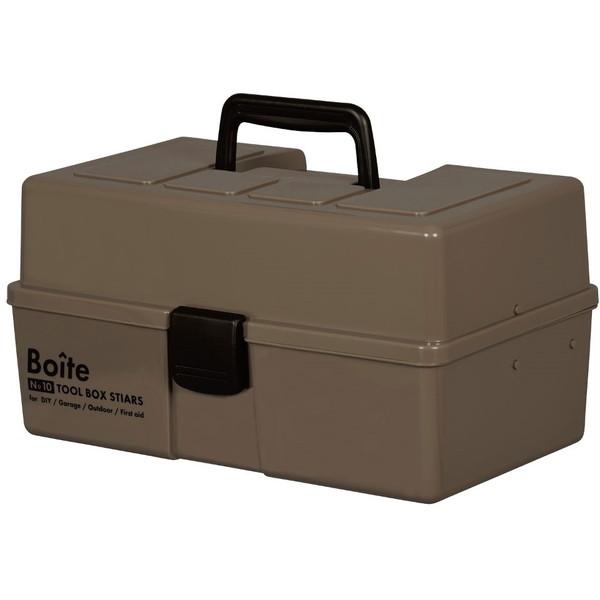 ベストコ MA-4027 ツールボックス 中皿式 ガレージ DIY アウトドア 工具箱 パーツ ブラ...