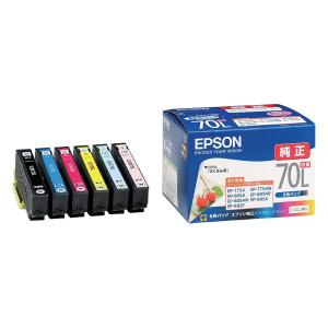 EPSON IC6CL70L 純正インクカートリッジ(6色パック) 増量タイプ｜aprice