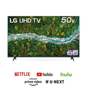 テレビ 50V型 4K対応 LGエレクトロニクス 50UP7700PJB 50インチ 液晶テレビ AI輝度 AIサウンド VOD対応 ゲームモード