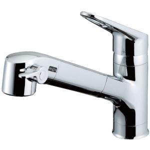 水栓 キッチン 混合 シングル 浄水器付き イナックス(INAX) RJF-771YN キッチン用浄水器内蔵シングルレバー混合水栓(寒冷地用)