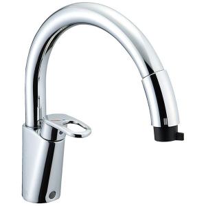 ☆使用極少☆ LIXIL ハンドシャワー付 シングルレバー混合水栓 LIXIL LIXIL(リクシル) ハンドシャワー付浄水器内蔵型シングル