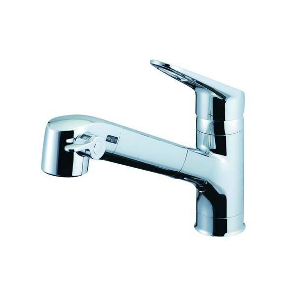 LIXIL RJF-771YA 浄水器内蔵キッチン水栓(微細シャワー/整流/ ホース引出し)
