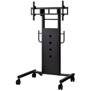 ハヤミ工産 KF-260B ブラック 壁寄せスタンド(〜65V型対応) メーカー