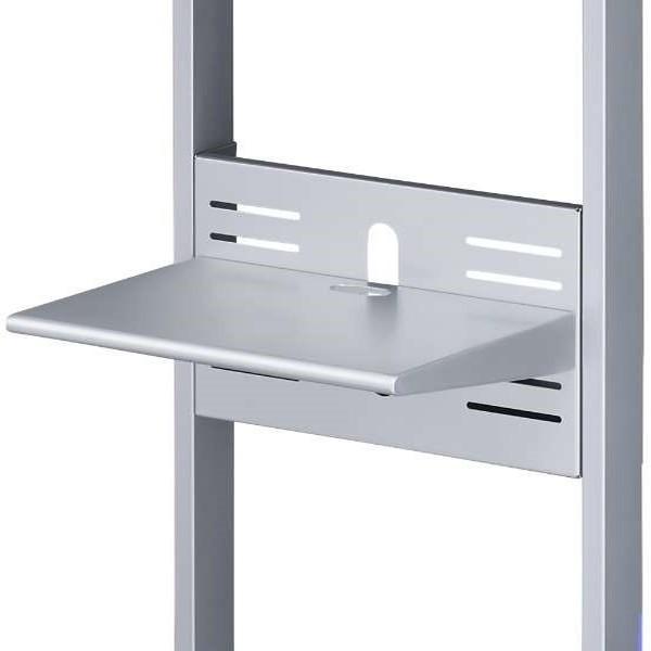 ハヤミ工産 PHP-S6201S シルバー 棚板ショート(ディスプレイスタンド用) メーカー直送