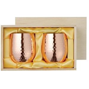 食楽工房 アサヒ 純銅 ロックカップ 340ml 2PCセット ビールカップ