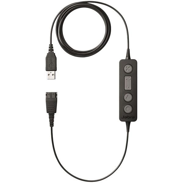 GNオーディオ 260-09 Jabra ヘッドセット - USB接続変換アダプタ コントローラ付き...