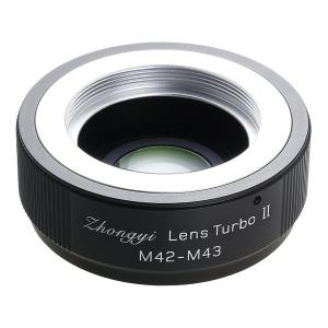 中一工学 Lens Turbo II M42-m43 フォーカルレデューサー マウントアダプター(M42マウントレンズ → マイクロフォーサーズマウント)｜aprice