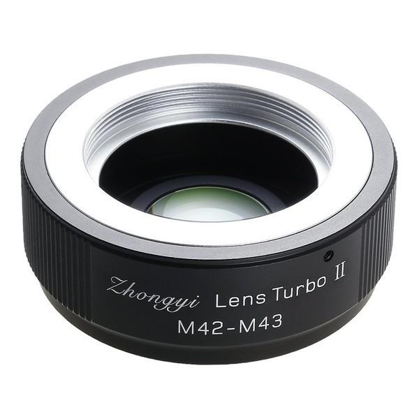 中一工学 Lens Turbo II M42-m43 フォーカルレデューサー マウントアダプター(M...