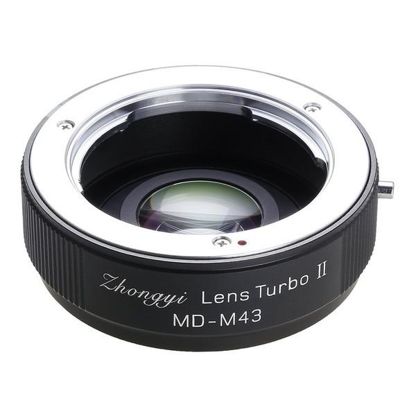 中一光学 Lens Turbo II MD-m43 フォーカルレデューサー マウントアダプター(ミノ...