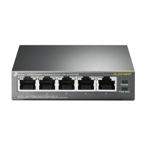 TP-LINK TL-SG1005P 5ポートギガビット デスクトップスイッチ(PoE対応ポート×4)｜aprice