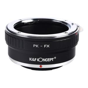 K&F Concept KF-PKX レンズマウントアダプター (ペンタックスKマウントレンズ → 富士フィルムXマウント変換)｜aprice