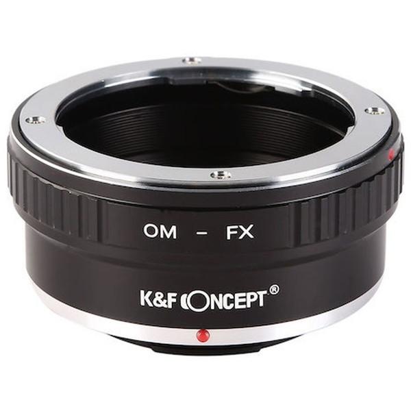 K&amp;F Concept KF-OMX レンズマウントアダプター(オリンパスOMマウントレンズ → 富...