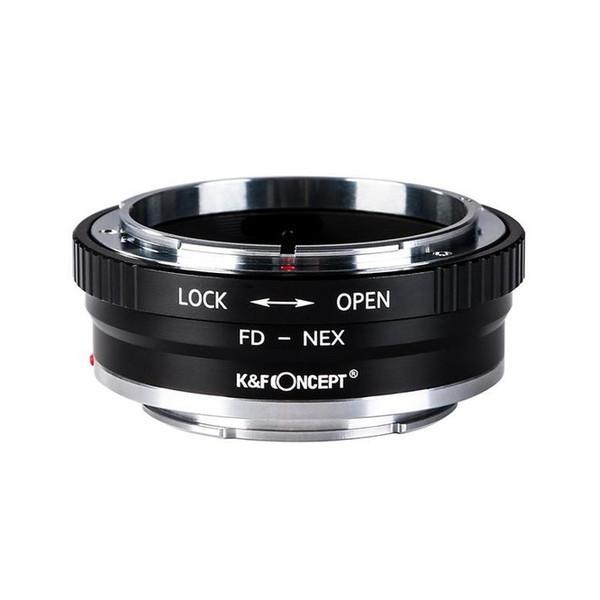 K&amp;F Concept KF-FDE2 レンズマウントアダプター(ボディ側:ソニーE、レンズ側:キヤ...