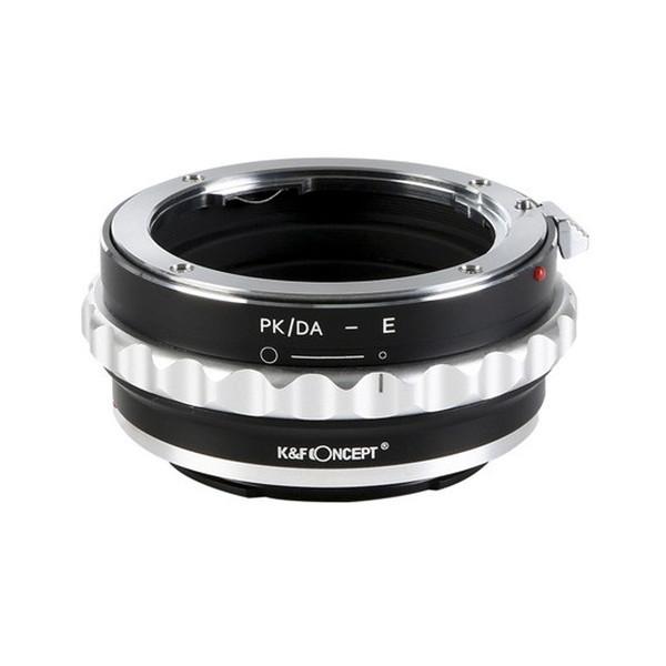 K&amp;F Concept KF-DAE レンズマウントアダプター(レンズ側：ペンタックスK(DAレンズ...