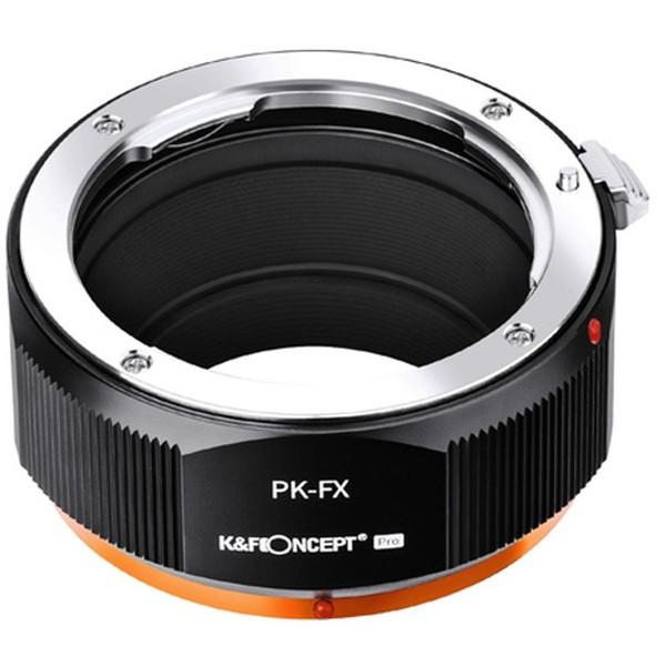 K&amp;F Concept KF-PKX.P マウントアダプター(ペンタックスKマウントレンズ → 富士...