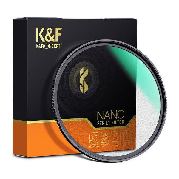 K&amp;F Concept KF-67BD1/2 NANO-X ブラックディフュージョン 1/2 フィル...