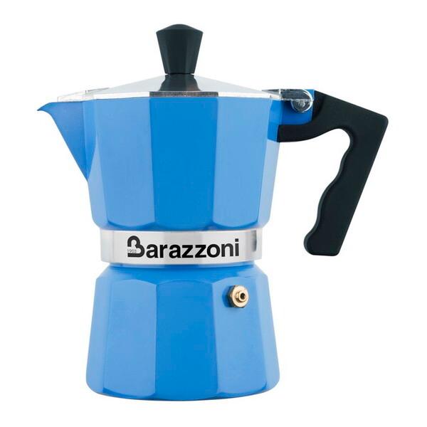 Barazzoni 直火式エスプレッソメーカー1カップ用 ブルー 83000550158