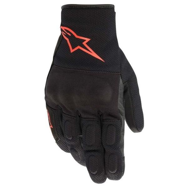 alpinestars S MAX DRYSTAR GLOVE 1030 BK RD FLUO XL...