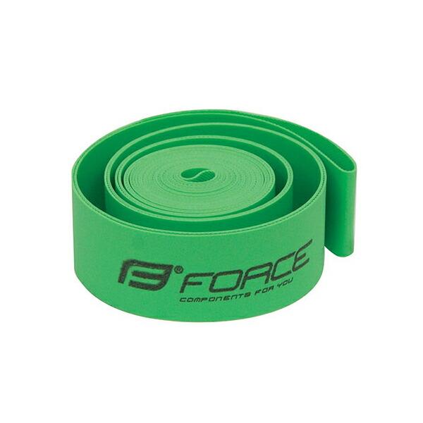 FORCE 80581 リムテープ ラバー700Cx19mm グリーン