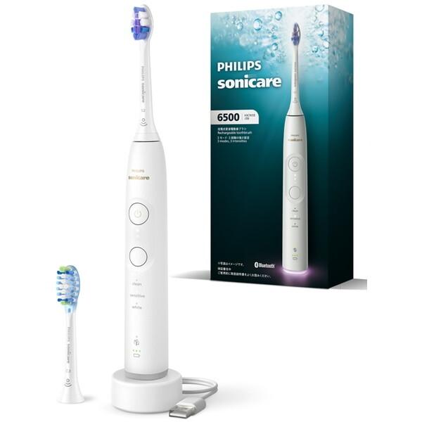 PHILIPS HX7410/09 ホワイト ソニッケアー プロテクトクリーン6500シリーズ 電動...