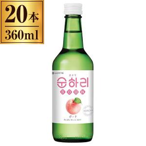 スナリ ピーチ 360ml 瓶 ×20｜aprice