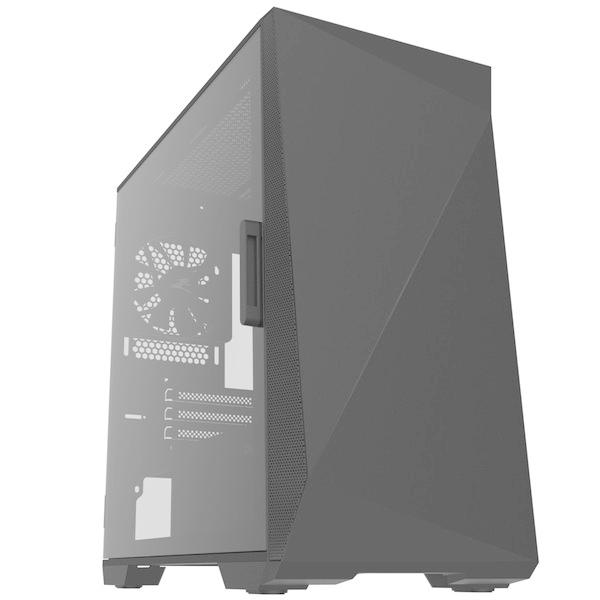 ZALMAN Z1 Iceberg Black microATX・Mini-ITX対応 ミニタワー型...