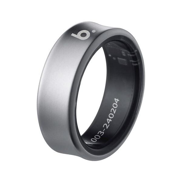 b.ring ブリング スマートリング チタン シルバー サイズ7 B074TNSVRNG