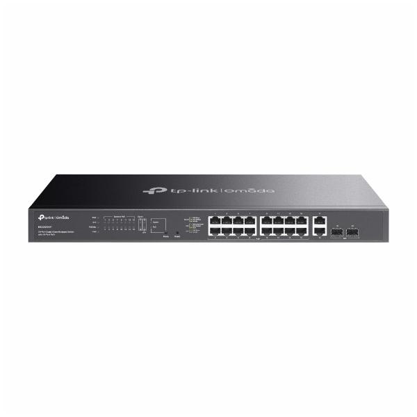 TP-LINK ES220GMP Omada ギガビットポート×20 イージーマネージスイッチ (P...
