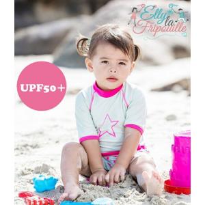 ベビー インポート 水着 Elly La Fripouille パワーガール ロンパース型 キッズ水着 女の子 子供水着 70 80 90 ベビースイミング Baby Kids Powergirl アプリコスyahoo 店 通販 Yahoo ショッピング