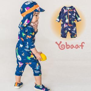 ベビー 水着 Yobaaf ロンパース水着 リトルプリンス