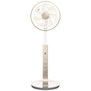 パナソニック Panasonic リビング扇風機 DCモーター ナノイー&温度センサー搭載 シルキーゴールド F-CS339-N