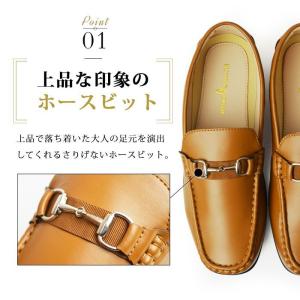 スリッポン メンズ ドライビングシューズ ロー...の詳細画像5