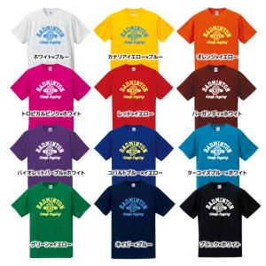バドミントン Tシャツ ドライシルキー ウェア...の詳細画像2
