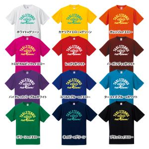 卓球 Tシャツ ドライシルキー ウェア 練習着...の詳細画像2