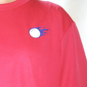 卓球 Tシャツ バックプリント 半袖 ドライ ...の詳細画像5
