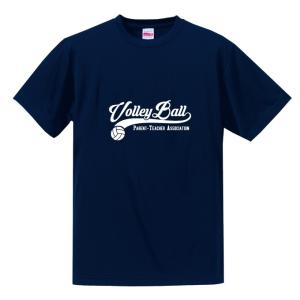 バレーボール Tシャツ 半袖 ドライシルキー ウェア 練習着 PTA チーム クラブ V601 5088｜uni-cot