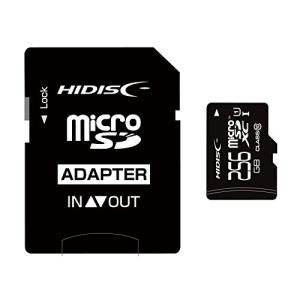 HIDISC microSDXCメモリカード 256GB Class10 UHS-I HDMCSDX256GCL10UIJP3｜apricotgood