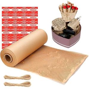 30cm*50m緩衝材ハニカム紙 ハニカム クッションペーパー