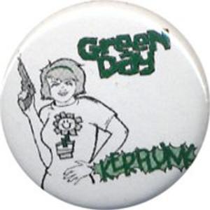 GREEN DAY（グリーン・デイ）：Kerplunk 缶バッジ/25mm【小物 雑貨 グッズ 缶バッジ】｜aprilfoolstore
