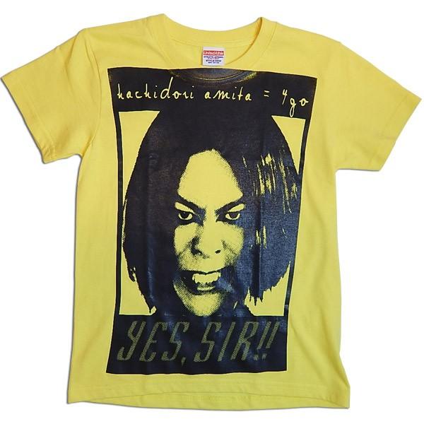 蜂鳥あみ太＝4号：アミタッティー/イエロー/XSサイズ【ファッション グッズ Tシャツ】