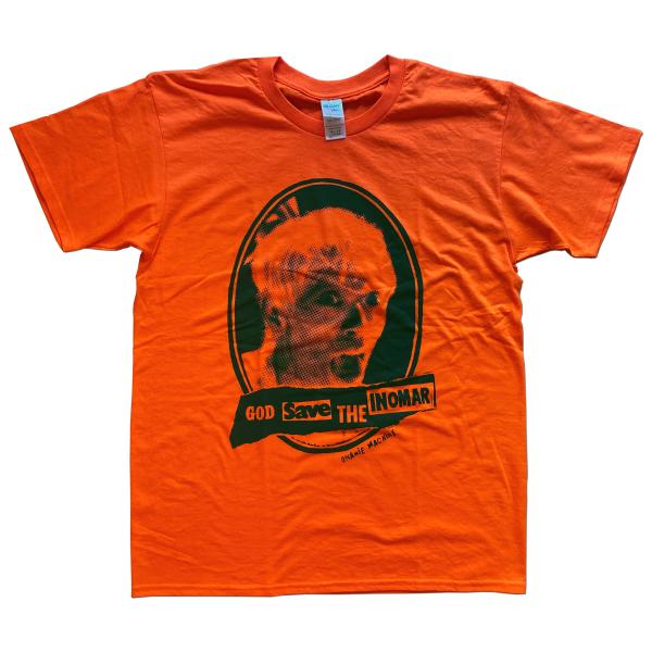 【特典付き】オナニーマシーン：GOD SAVE THE INOMAR Tシャツ/オレンジ/メンズ＆レ...