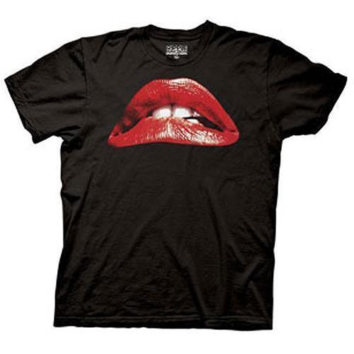 ロッキー・ホラー・ショー：ROCKY LIPS/ブラック/メンズM【ファッション Tシャツ】