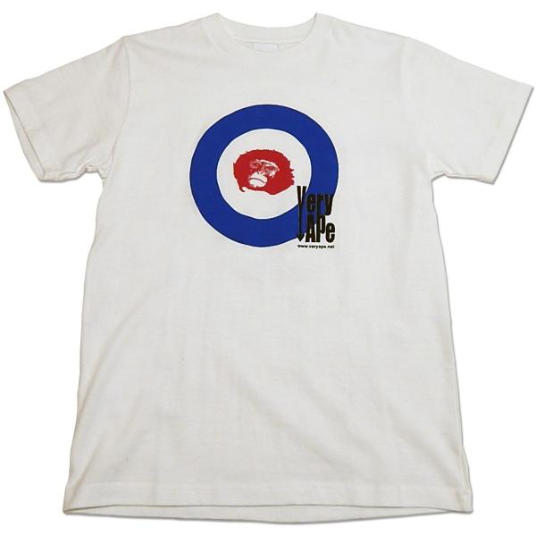 Very Ape（ヴェリーエイプ）：「WHO?」Tシャツ/ホワイト/メンズ＆レディース（キッズL）/...
