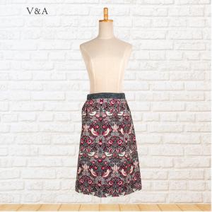 エプロン プレゼント おしゃれ ブランド ウィリアム・モリス V＆A 袖