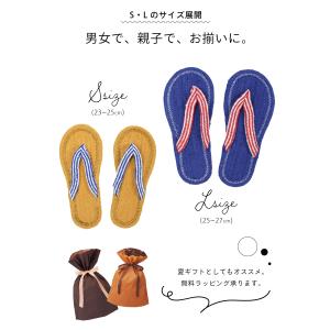 ルームサンダル リサイクルコットン S L 男...の詳細画像3