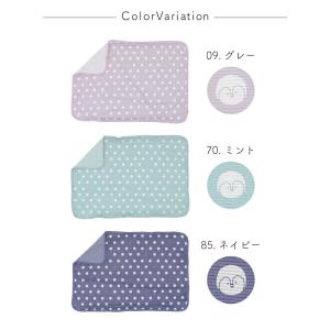 ペンギン&ドット柄 接触冷感ブランケット【約7...の詳細画像1