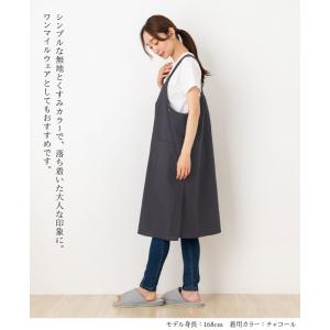 後ろ姿もかわいいサロペットワンピース 日本製 ...の詳細画像5