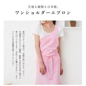 ワンショルダーエプロン(撥水・撥油加工)【メー...の詳細画像1