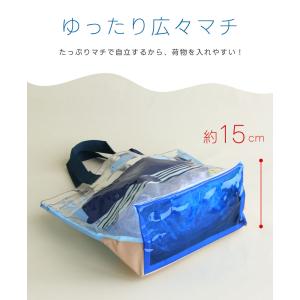 プールバッグ ビニールバッグ ビーチバッグ キ...の詳細画像4
